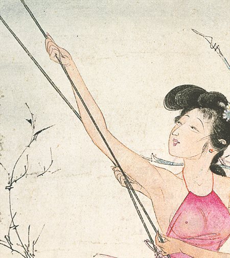 苏州-胡也佛的仕女画和最知名的金瓶梅秘戏图